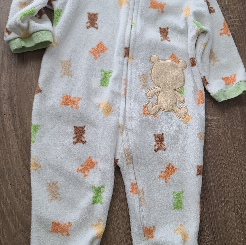 Rene Rofe Baby Infant Boy or Girl Unisex Microfleece Blanket Sleeper Pajamas